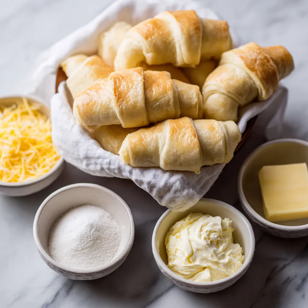 Lemon Sopapilla Cheesecake: 1 Simple, Tangy Treat You’ll Love 9 lemon sopapilla cheesecake ingredients flat lay