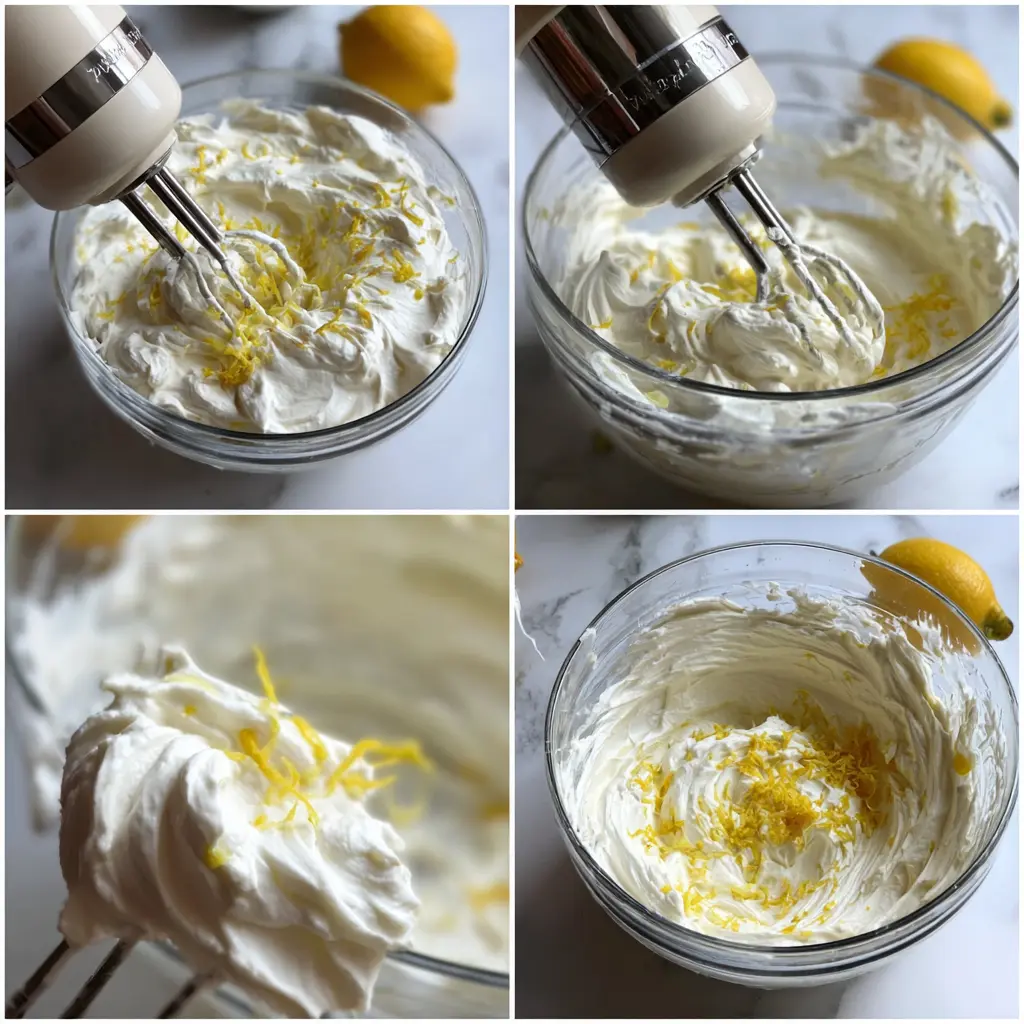 Cake Limoncello Mascarpone – 5-Star Stunning, Light & Creamy Treat 10 mixing mascarpone and lemon zest for limoncello cake