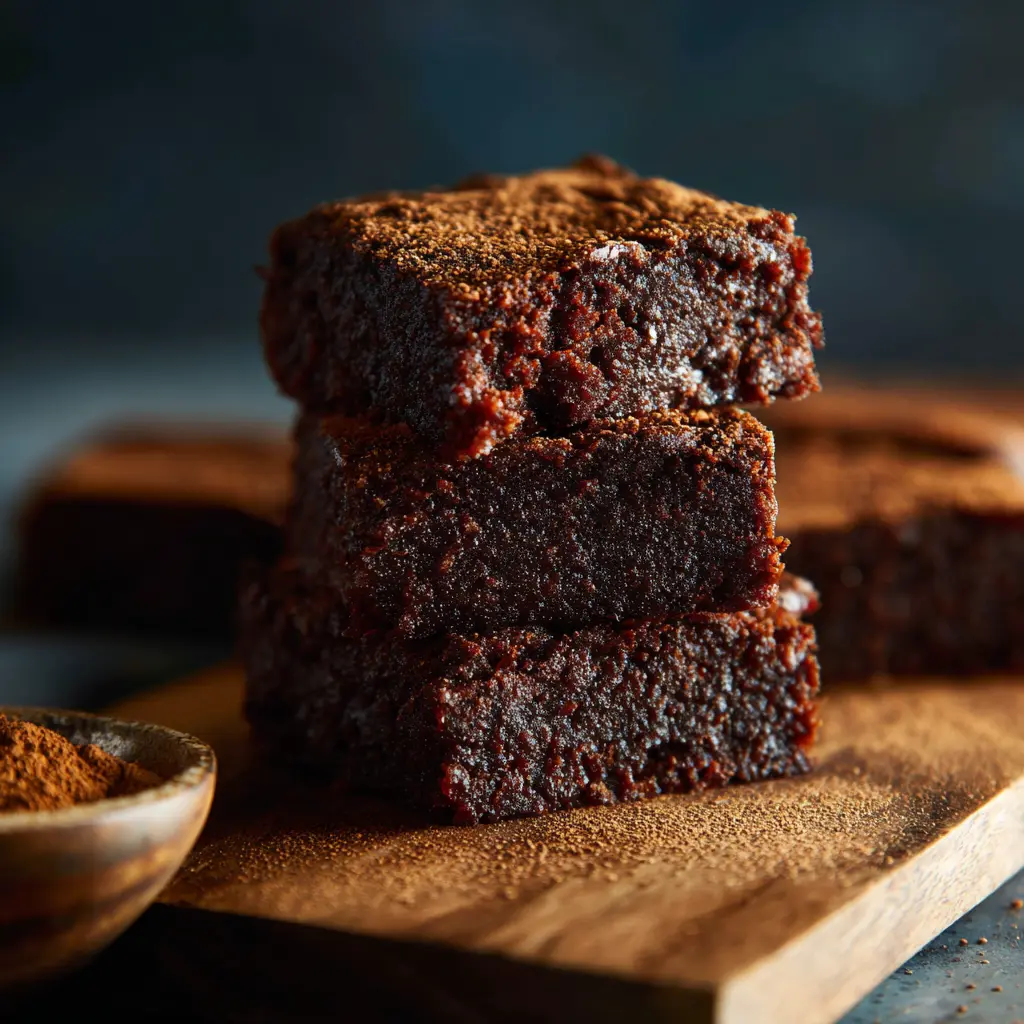 Paleo Mexican Brownies: A Guilt-Free, Delicious Dessert Twist 7 Paleo Mexican Brownies stacked with cinnamon
