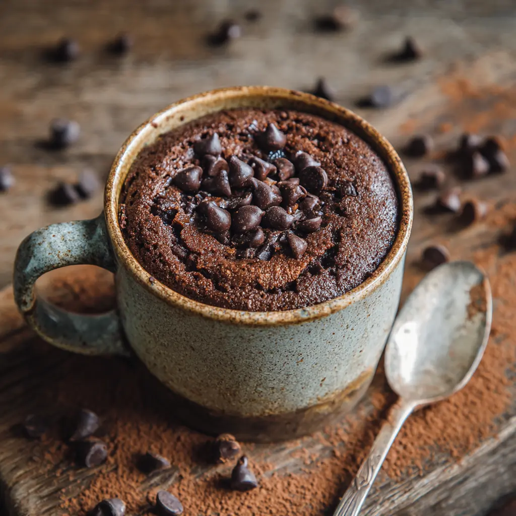 Protein Mug Cake Chocolate – Amazing 2-Minute Treat 6 protein mug cake chocolate dessert in a mug