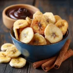 Air fried cinnamon banana chips – 1 Quick Recipe for Sweet & Crisp Results 8 serving air fried banana chips