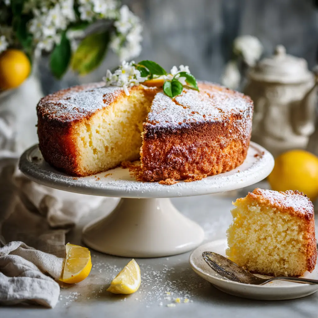 Ultimate Limoncello Mascarpone Ricotta Cake : 1 Easy, Creamy Wonder 11 Limoncello mascarpone ricotta cake with lemon slices on table
