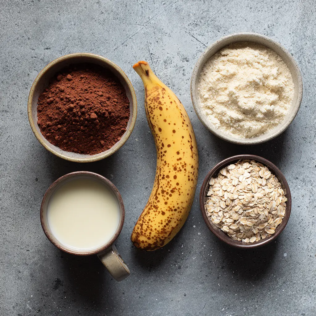 Easy Chocolate Mug Cake Protein Recipe That’s Moist & Ready in 5 Mins 9 Ingredients for chocolate mug cake protein recipe