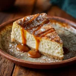 Mexican Cheesecake Recipe – 1 Irresistible Recipe for a Quick, Creamy Treat 8 Mexican cheesecake slice with dulce de leche