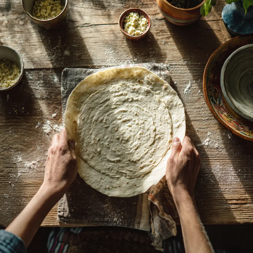 Mexican Fried Cheesecake – Easy 3-Step Delight Recipe 10 Rolling cheesecake in tortilla