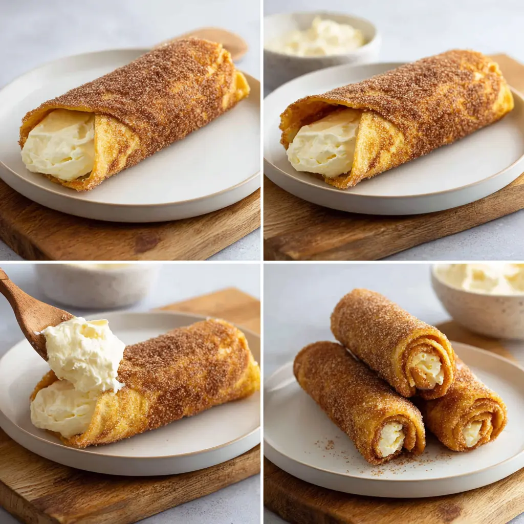Xango Dessert Recipe – Easy, Irresistible Fried Cheesecake (2025) 10 Rolling and frying Xango dessert