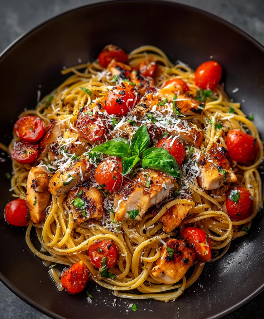 Bruschetta Chicken Pasta 1 Bruschetta Chicken Pasta
