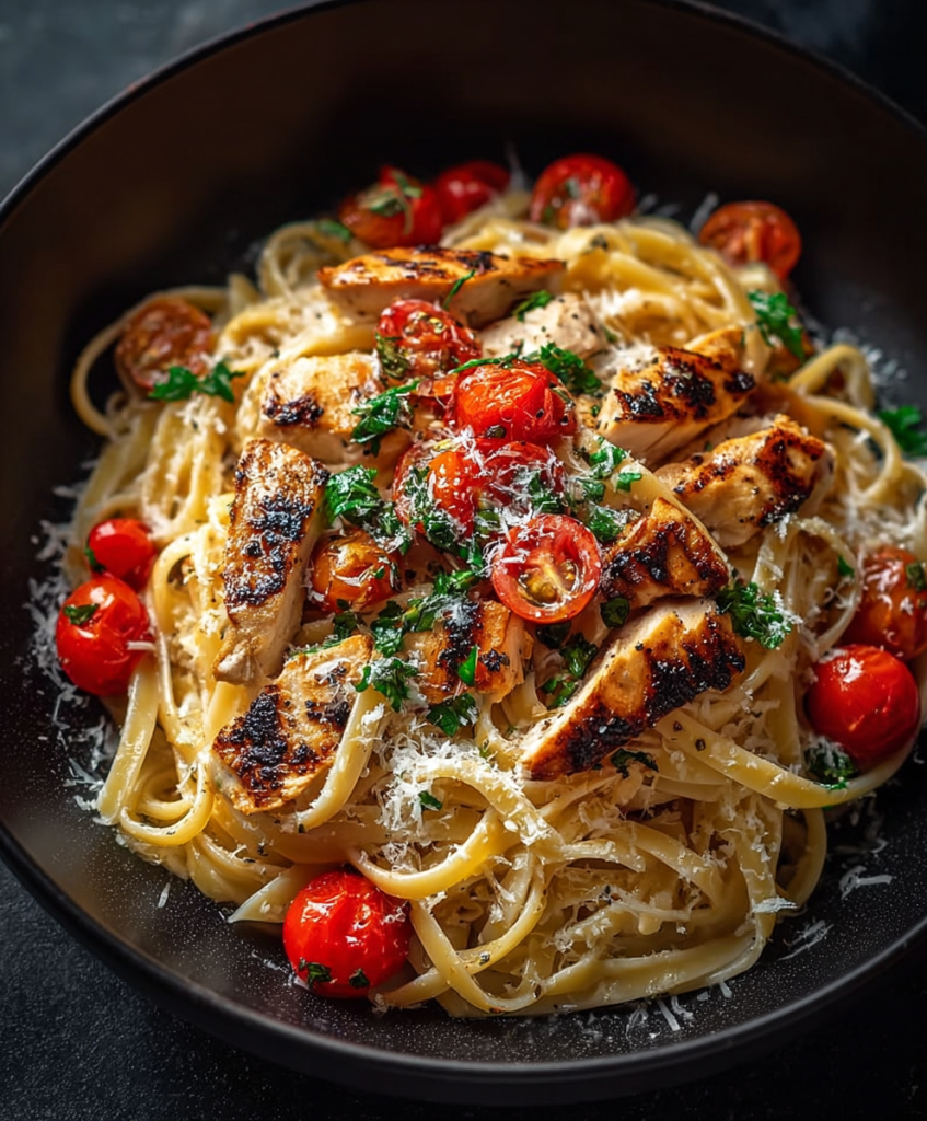 Bruschetta Chicken Pasta 2 Bruschetta Chicken Pasta1