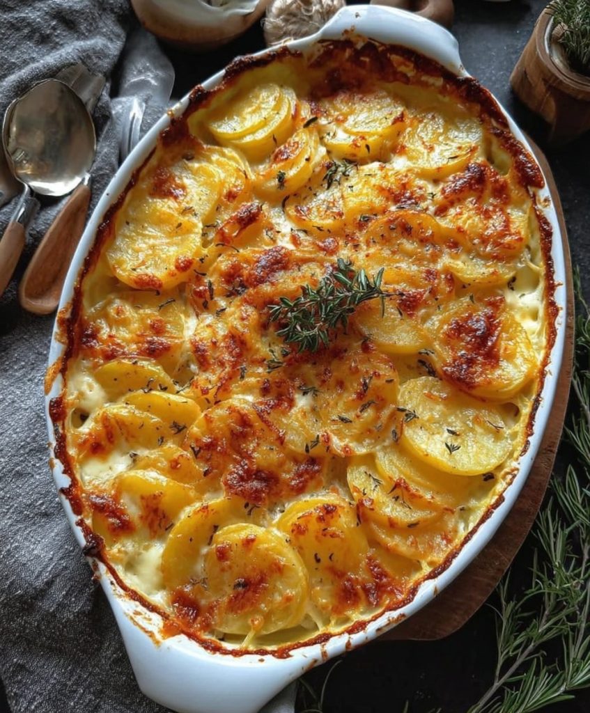 Decadent Creamy Potato Bake