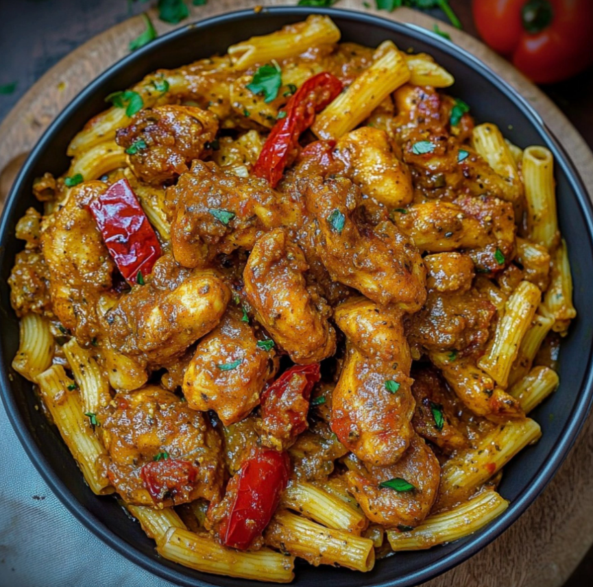 Jamaican-Inspired Curry Chicken Pasta 1 Jamaican Inspired Curry Chicken Pasta
