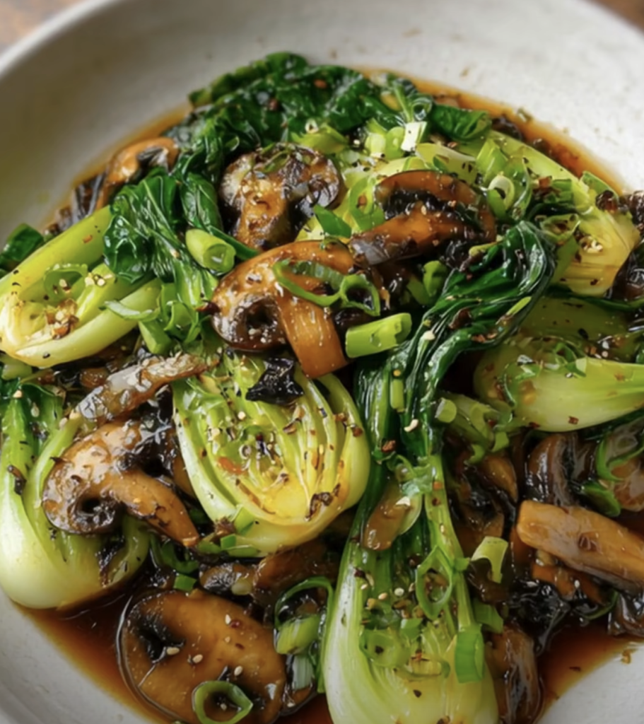 Garlic Mushroom Bok Choy Stir-Fry – A Quick, Flavorful, and Healthy Asian-Inspired Dish 1 Garlic Mushroom Bok Choy Stir Fry – A Quick Flavorful and Healthy Asian Inspired Dish