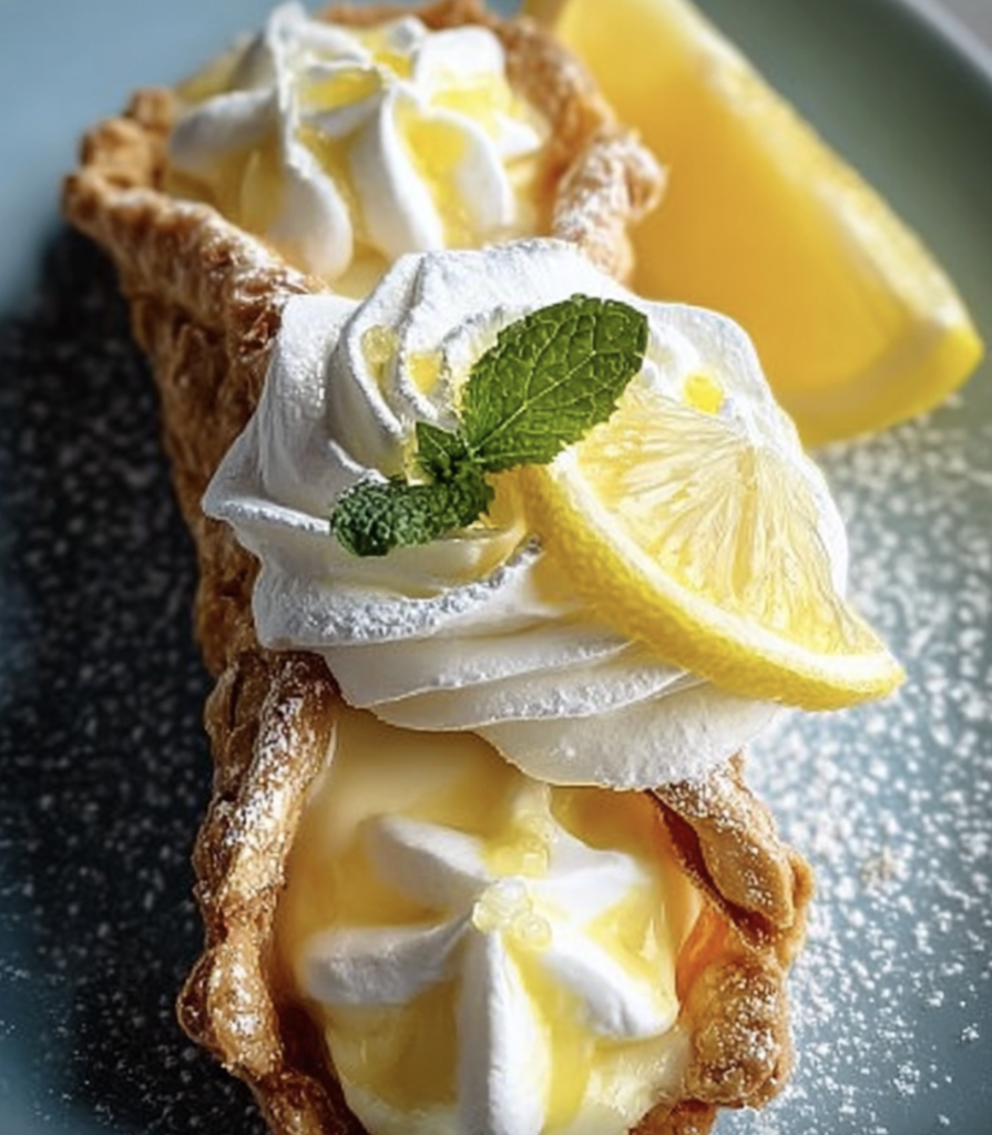 Lemon Meringue Pie Cannoli