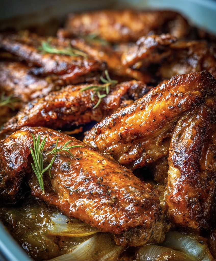 Smothered Turkey Wings with Savory Gravy 3 Anass httpss.mj .run79D5IxIQzes Close up Shot Top view EMOTIO 37aac09c df69 4308 87b5 6c7b4e55fdcd 0