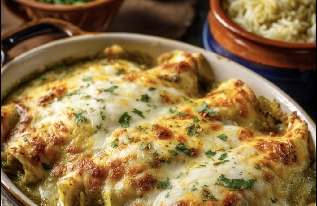 Chile Relleno Enchiladas