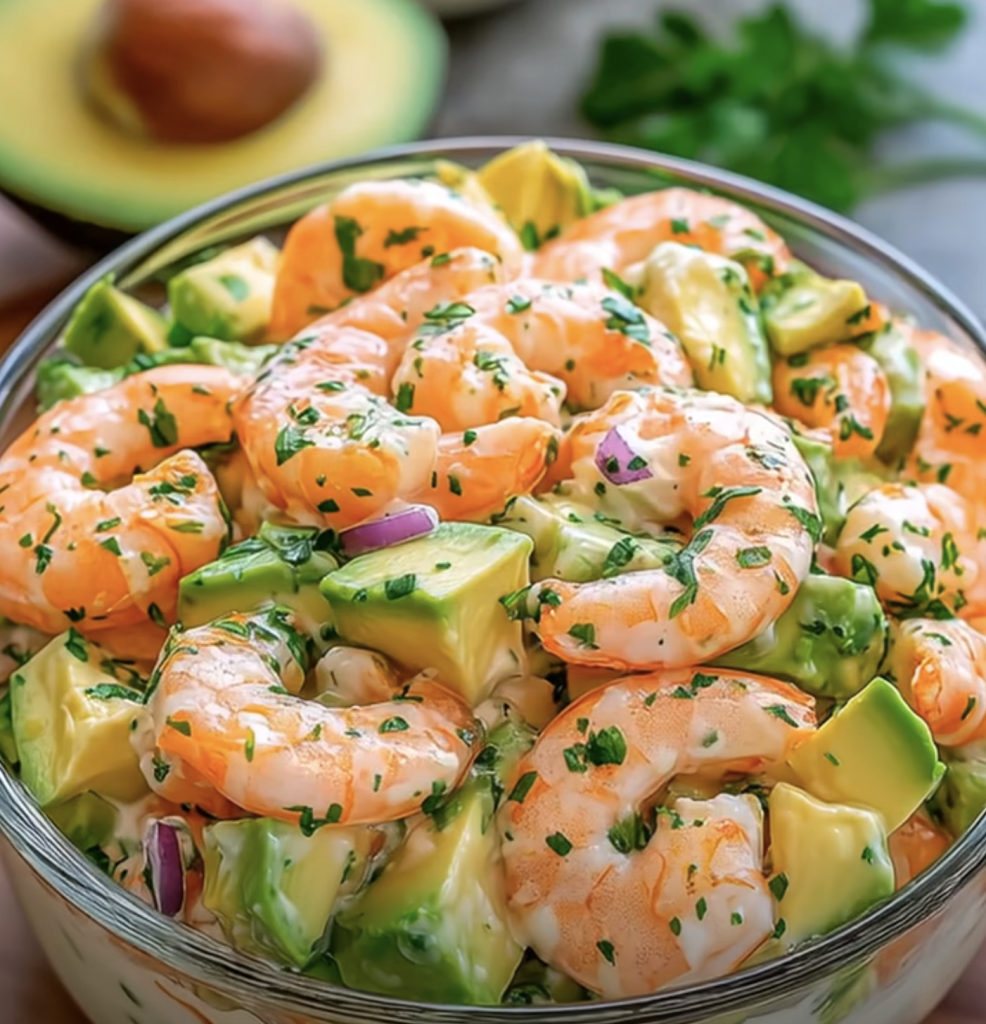 Creamy Shrimp and Avocado Salad