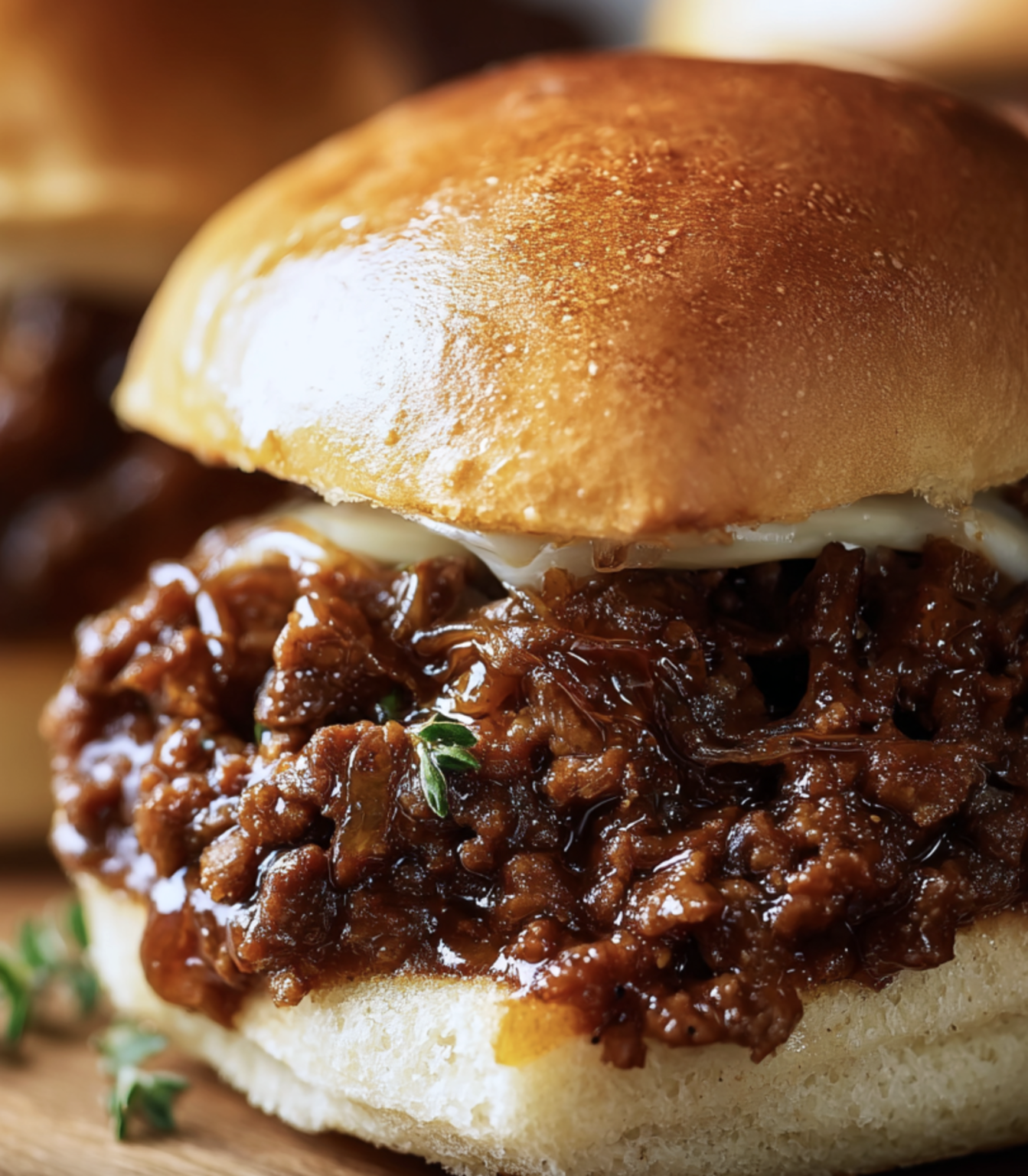 Irresistible French Onion Beef Sloppy Joes