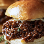 Irresistible French Onion Beef Sloppy Joes