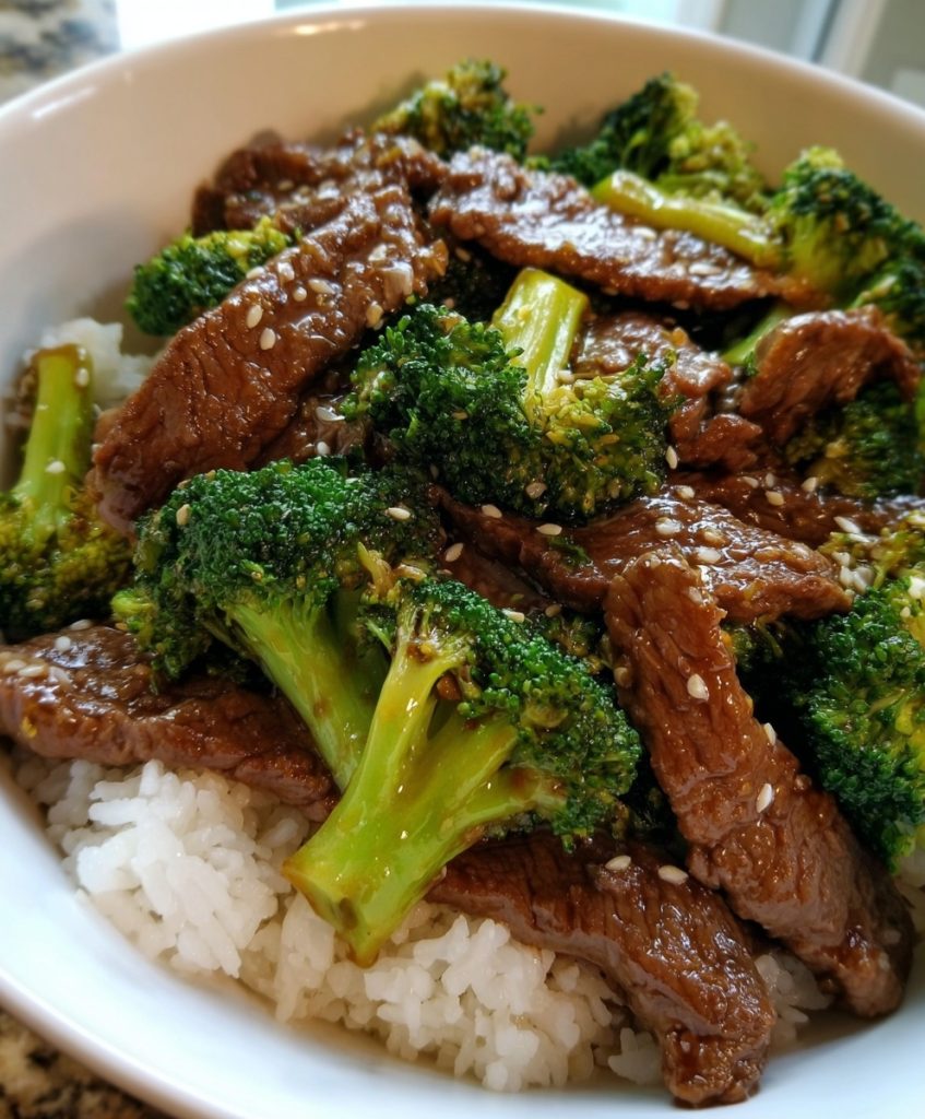 Lightened Up Beef and Broccoli 1 Lightened Up Beef and Broccoli