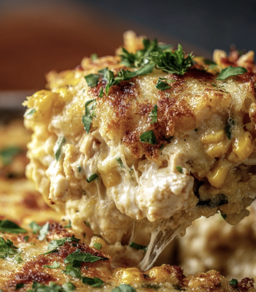 Street Corn Chicken Casserole