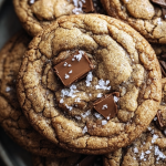 Brown Butter Coffee Toffee Chocolate Chip Cookies