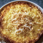 Crustless Coconut Pie