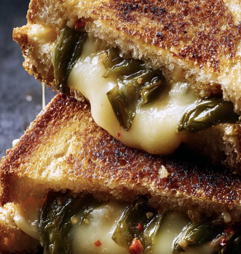 Hatch Chile Relleno Grilled Cheese
