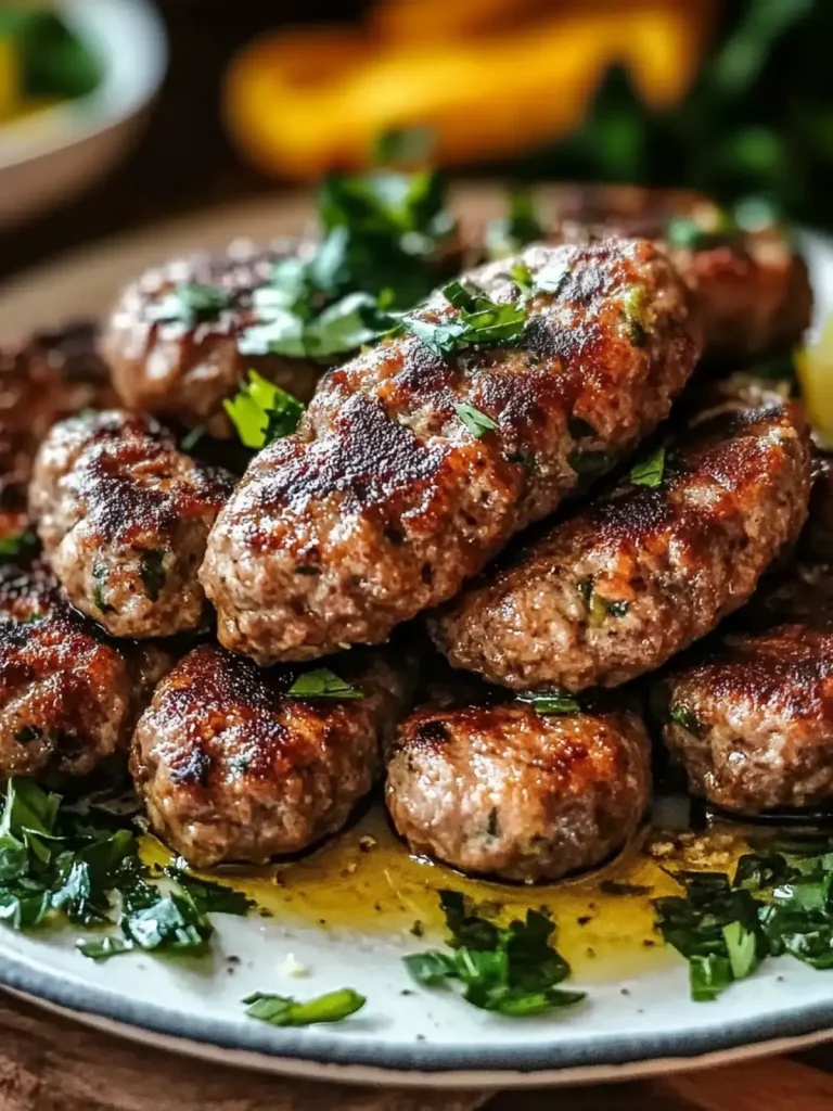 Lebanese Kafta