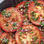 Marinated Tomatoes Salad
