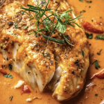 Quick Tilapia in Roasted Pepper Sauce