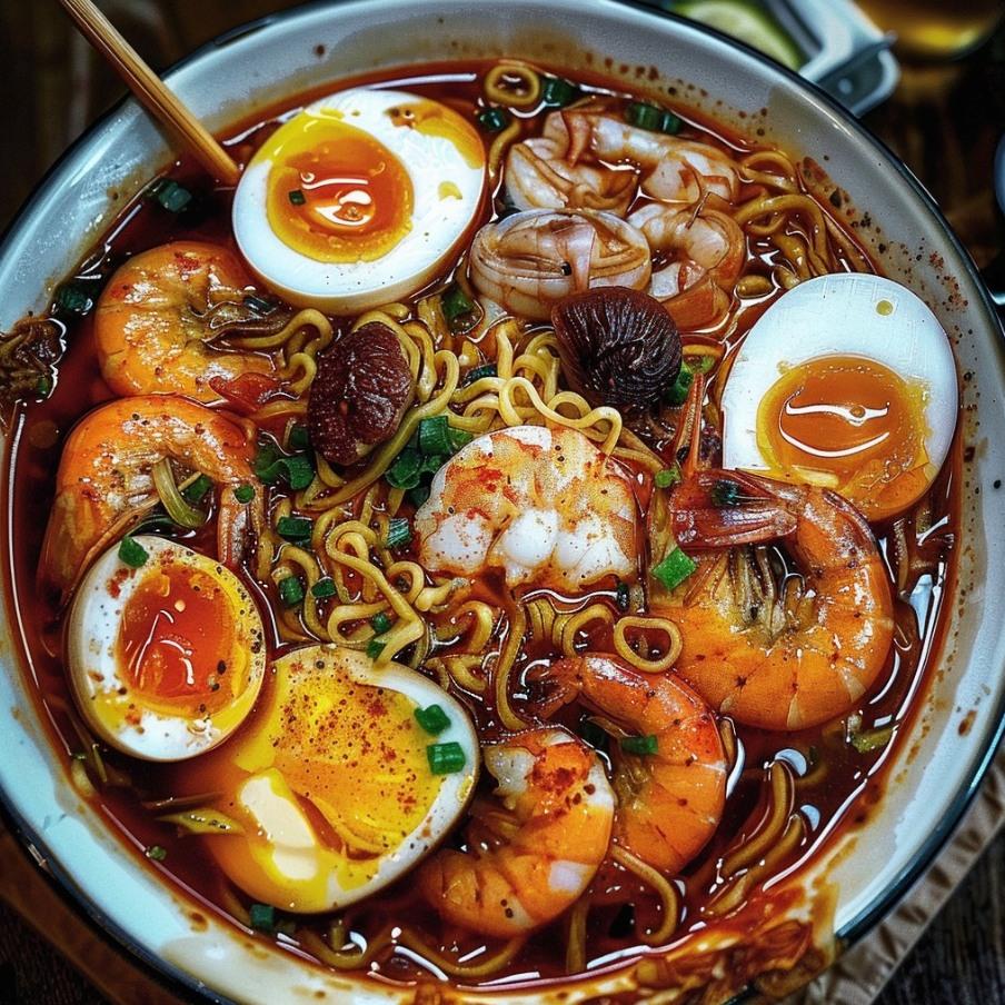 Seafood Boil Ramen