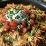 Slow Cooker Taco Chicken and Rice