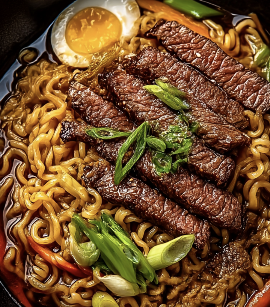 Steak Stir Fried Ramen