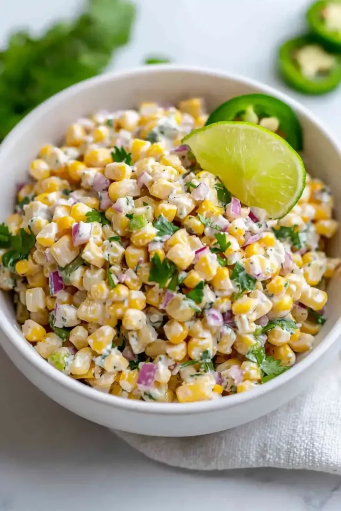 Street Corn Salad with Greek Yogurt