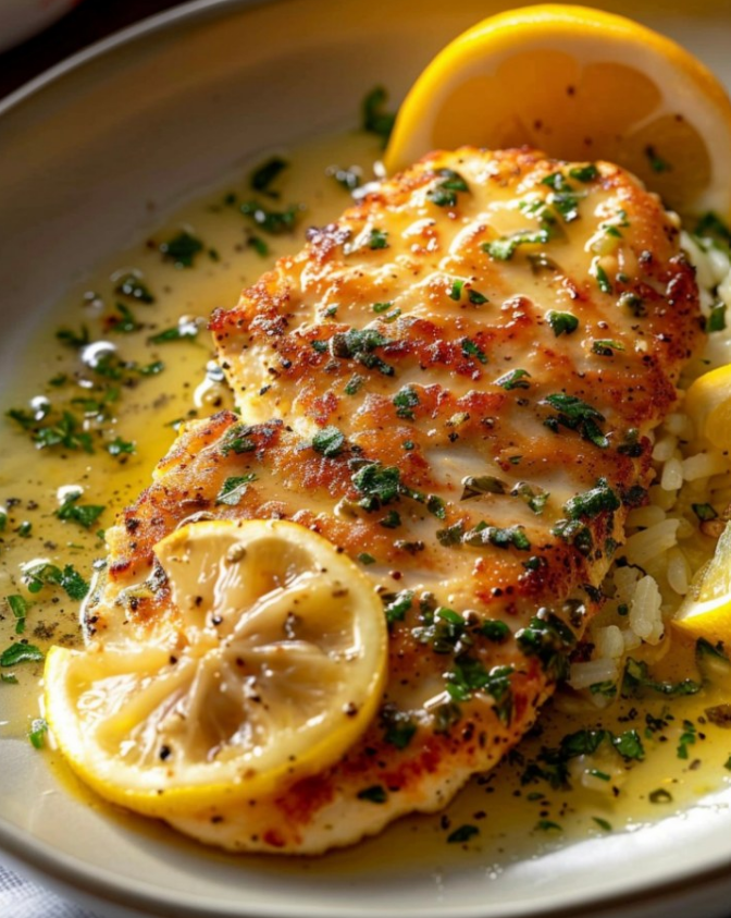 Classic Chicken Piccata with Zesty Lemon Caper Sauce