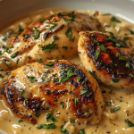 Garlic Parmesan Chicken in Creamy Sauce