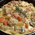 Grandma’s Creamy Chicken Blanquette